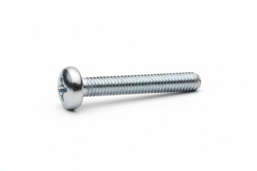 Viti Per Metallo 4.8 Testa Cilindrica Interamente Filettata- - Ø Mm.6X10 - 500 Pezzi Ambrovit