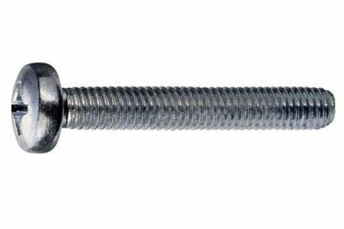 Viti Per Metallo 4.8 Testa Cilindrica Interamente Filettata- - Ø Mm.6X12 - 500 Pezzi Ambrovit