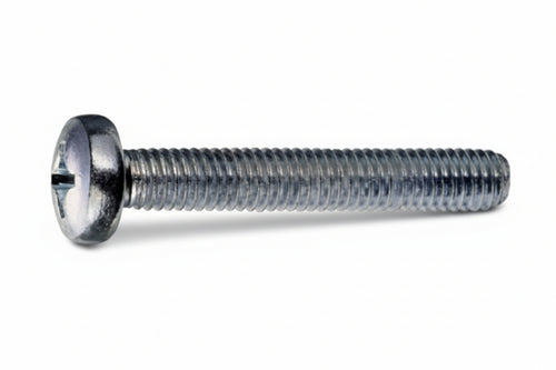 Viti Per Metallo 4.8 Testa Cilindrica Interamente Filettata- - Ø Mm.6X20 - 500 Pezzi Ambrovit