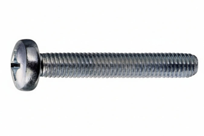 Viti Per Metallo 4.8 Testa Cilindrica Interamente Filettata- - Ø Mm.6X30 - 200 Pezzi Ambrovit