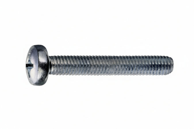 Viti Per Metallo 4.8 Testa Cilindrica Interamente Filettata- - Ø Mm.6X50 - 200 Pezzi Ambrovit