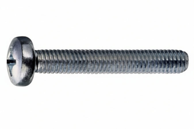 Viti Per Metallo 4.8 Testa Cilindrica Interamente Filettata- - Ø Mm.6X60 - 200 Pezzi Ambrovit