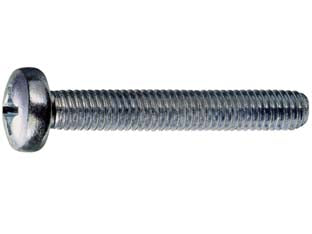 Viti Per Metallo 4.8 Testa Cilindrica Interamente Filettata- - Ø Mm.8X35 - 200 Pezzi Ambrovit