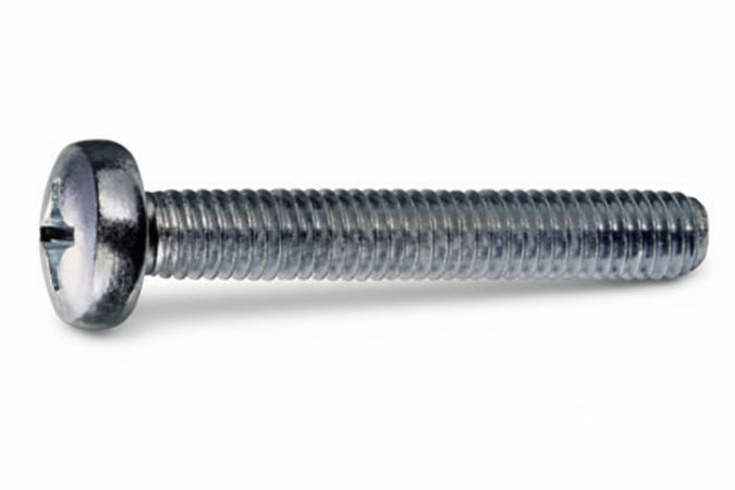 Viti Per Metallo 4.8 Testa Cilindrica Interamente Filettata- - Ø Mm.8X50 - 100 Pezzi Ambrovit