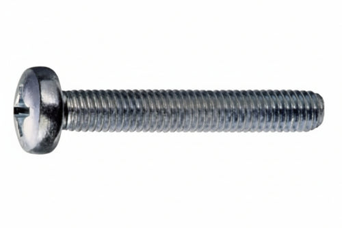 Viti Per Metallo 4.8 Testa Cilindrica Interamente Filettata- - Ø Mm.8X80 - 100 Pezzi Ambrovit