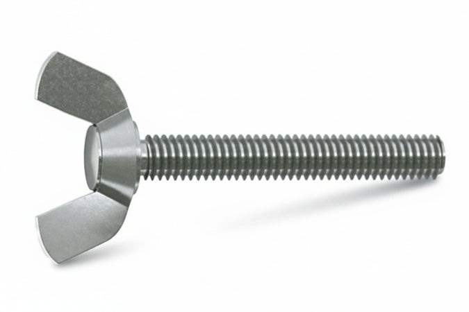 Vite Ad Alette Per Metallo 4.8- - Ø Mm.8X30 - 100 Pezzi Ambrovit