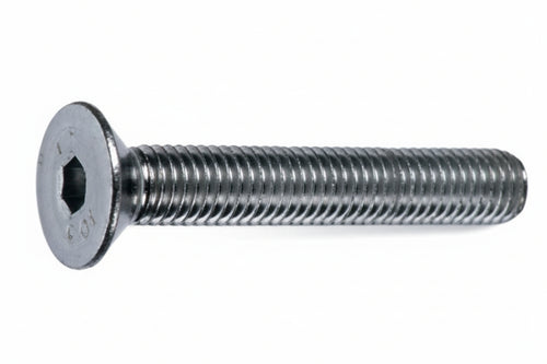 Viti Per Metallo 10.9 Testa Svasata Piana Cava Esagonale- - Ø Mm.6X20 - 200 Pezzi Ambrovit