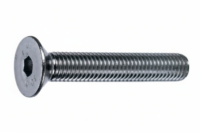 Viti Per Metallo 10.9 Testa Svasata Piana Cava Esagonale- - Ø Mm.6X40 - 200 Pezzi Ambrovit