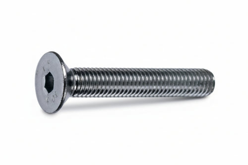 Viti Per Metallo 10.9 Testa Svasata Piana Cava Esagonale- - Ø Mm.6X50 - 200 Pezzi Ambrovit