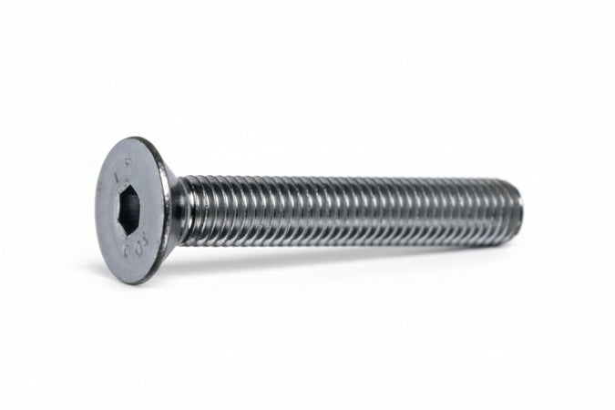 Viti Per Metallo 10.9 Testa Svasata Piana Cava Esagonale- - Ø Mm.12X30 - 200 Pezzi Ambrovit