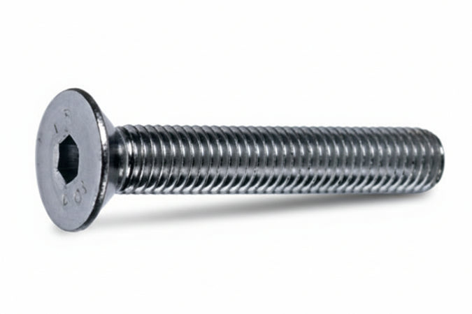 Viti Per Metallo 10.9 Testa Svasata Piana Cava Esagonale- - Ø Mm.12X60 - 100 Pezzi Ambrovit