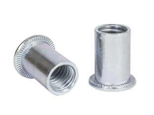 Inserti Filettati A Testa Cilindrica In Acciaio- - M6 - 200 Pezzi