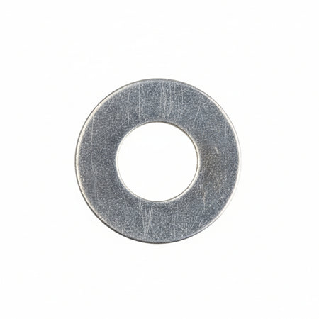 Rondelle Tranciate Piane- - Ø Int.Mm.12 - Ø Est.Mm.24 - 5 Kg. Circa Pz.780 - 5 Kg