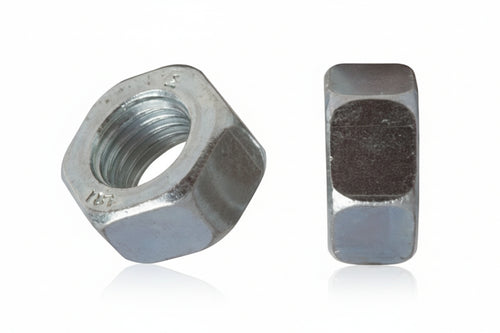 Dado Esagonale Medio Zincato- - Mm.12 - 200 Pezzi Ambrovit