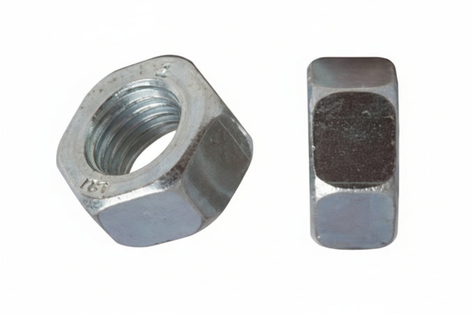 Dado Esagonale Medio Zincato- - Mm.18 - 100 Pezzi Ambrovit