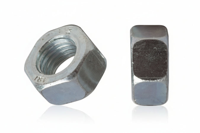 Dado Esagonale Medio Zincato- - Mm.20 - 100 Pezzi Ambrovit
