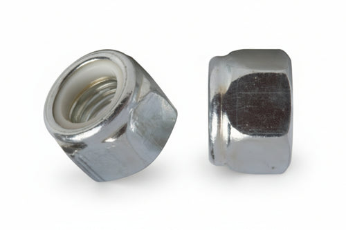 Dado Autobloccante Zincato- - Mm.10 - 200 Pezzi Ambrovit