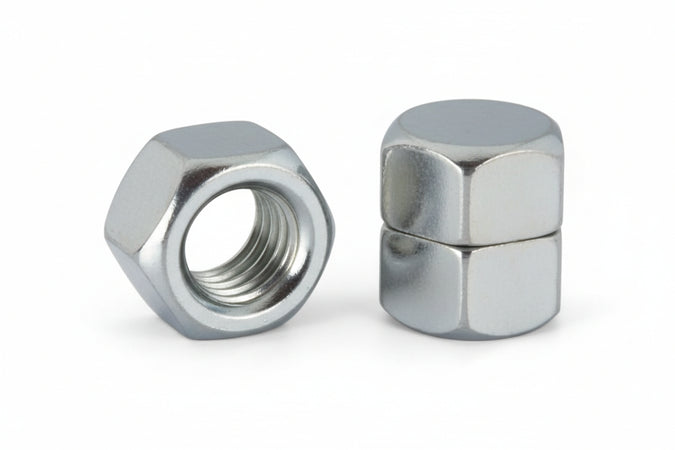 Dado Autobloccante Zincato- - Mm.14 - 200 Pezzi Ambrovit