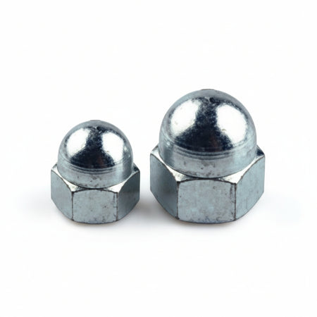 Dado Cieco Zincato Din 1587- - Ø Mm.18 - 25 Pezzi Ambrovit