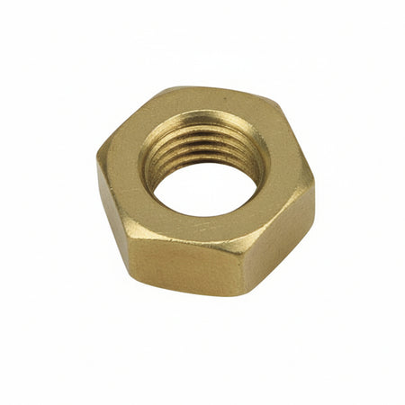 Dado Esagonale Medio In Ottone- - Mm.6 - 100 Pezzi