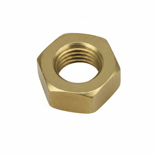 Dado Esagonale Medio In Ottone- - Mm.6 - 100 Pezzi