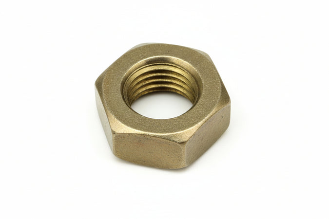 Dado Esagonale Medio In Ottone- - Mm.8 - 50 Pezzi