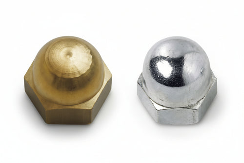 Dado Cieco In Ottone- - Ø Mm.4 In Ottone - 200 Pezzi