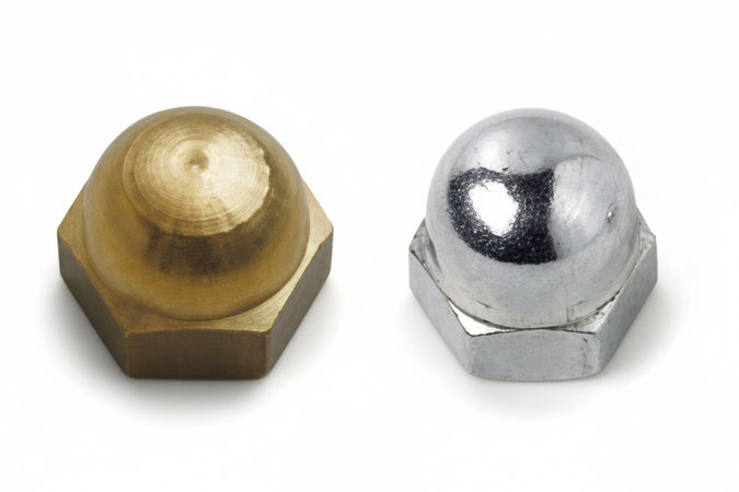 Dado Cieco In Ottone- - Ø Mm.5 In Ottone - 100 Pezzi