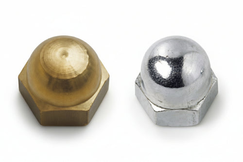 Dado Cieco In Ottone- - Ø Mm.10 In Ottone - 50 Pezzi