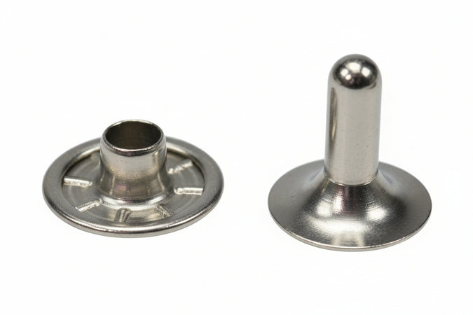 Rivetti Tubolari- - 039 Testa Ø Mm.11 - 1000 Pezzi