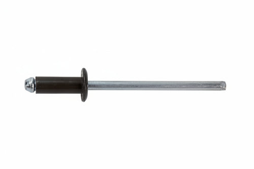 Rivetti In Alluminio Testa Di Moro- - Ø Mm.3,4X9 - 10 Blister Friulsider