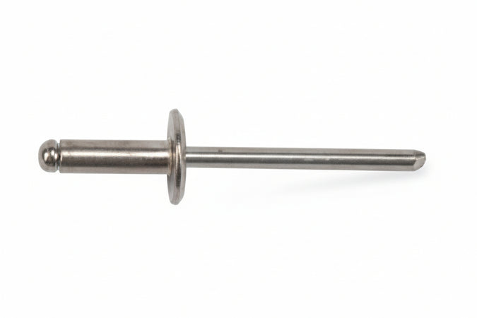Rivetti In Alluminio Testa Larga- - Ø Mm.4,8X12 - 500 Pezzi