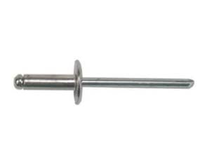 Rivetti In Alluminio Testa Larga- - Ø Mm.4,8X12 - 5 Blister Friulsider