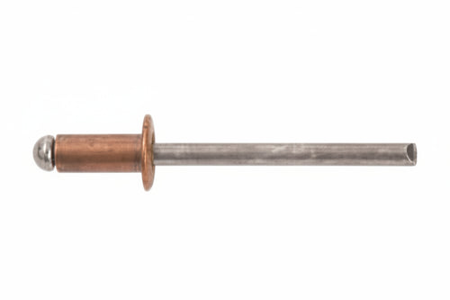 Rivetti In Rame- - Ø Mm.3,4X11 - 10 Blister