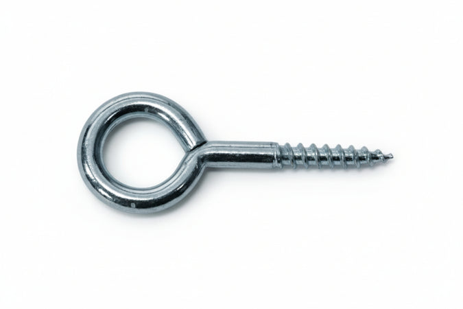 Occhiolo Con Vite Per Legno- - Mm.16X25 - Ø Mm.2,3X10 - 200 Pezzi Puccioni