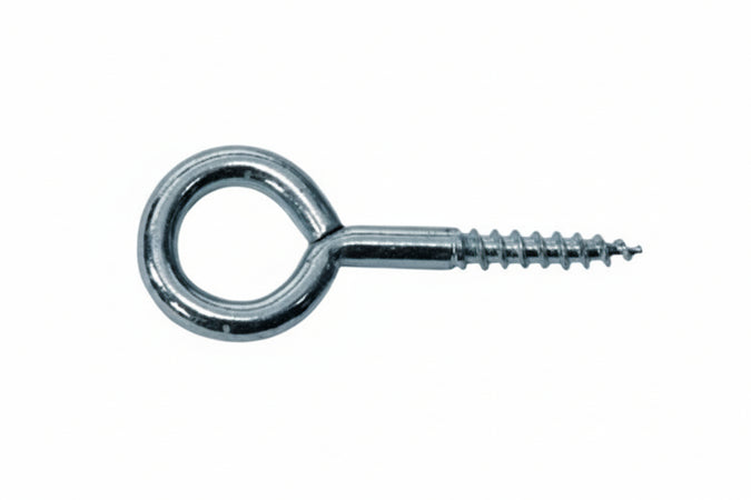 Occhiolo Con Vite Per Legno- - Mm.17X50 - Ø Mm.2,5X20 - 200 Pezzi Puccioni