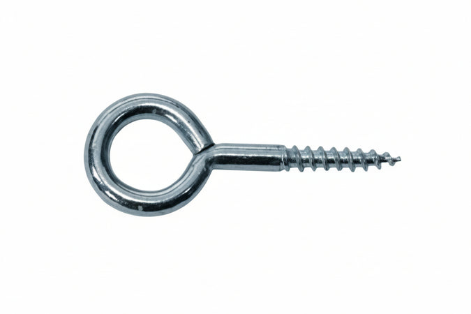Occhiolo Con Vite Per Legno- - Mm.21X100 - Ø Mm.4,5X40 - 200 Pezzi Puccioni