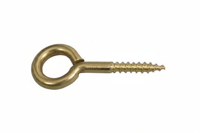 Occhiolo Con Vite Per Legno- - Mm.18X40 - Ø Mm.3X16 - 200 Pezzi Puccioni