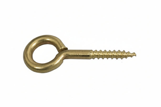 Occhiolo Con Vite Per Legno- - Mm.18X50 - Ø Mm.3X20 - 200 Pezzi Puccioni