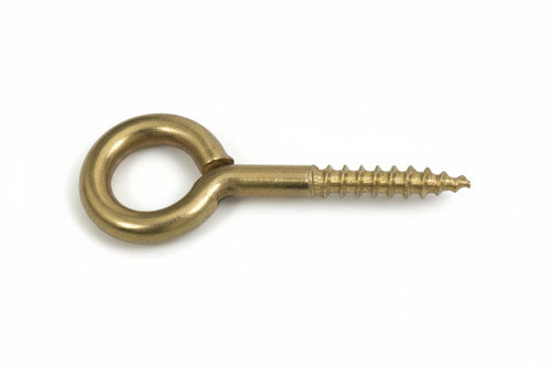 Occhiolo Con Vite Per Legno- - Mm.21X70 - Ø Mm.4,5X25 - 200 Pezzi Puccioni