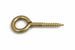 Occhiolo Con Vite Per Legno- - Mm.21X70 - Ø Mm.4,5X25 - 200 Pezzi Puccioni