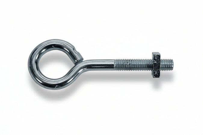 Occhiolo A Vite Con Dado Quadro- - N°4 - Ee ¸ Mm.6X40 - 200 Pezzi Puccioni