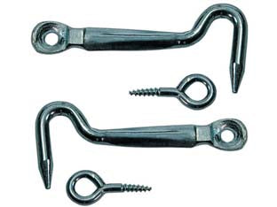 Ganci Piatti Con Occhiolini- - Mm.40 Dx 11/2 - 100 Pezzi Puccioni