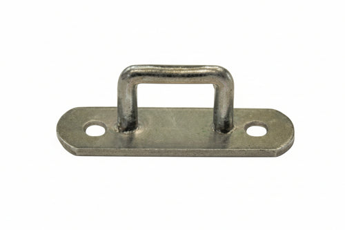Cavallotto Rettangolare Zincato- - Mm.25X20 - 50 Pezzi