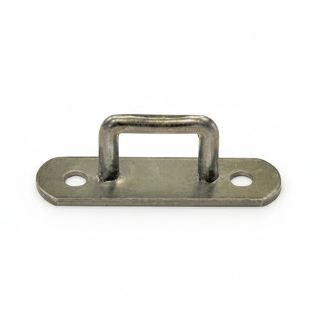 Cavallotto Rettangolare Zincato- - Mm.25X27 - 50 Pezzi