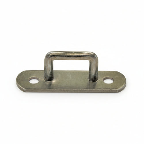 Cavallotto Rettangolare Zincato- - Mm.25X27 - 50 Pezzi