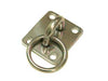Cavallotto Quadro Tondo Con Anello Saldato- - Mm.60X50X3 - 24 Pezzi