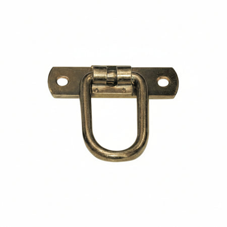Cavallotto Snodato Tondo Zincato- - Mm.20X42 - 50 Pezzi