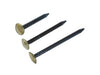 Chiodi Acciaio Testa Ottone- - Mm.2X25 In Conf.100 Pz. - 10 Scatola