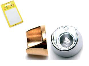 Supporto Laterale- - Cromo Conf. Bl.2 Pz. - 12 Blister